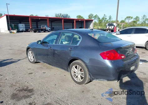 2011 Infiniti G37 из США, поврежденный, VIN JN1CV6AR6BM407723